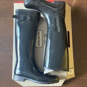 Hunter Original Refined Tall Gloss Rain Boots